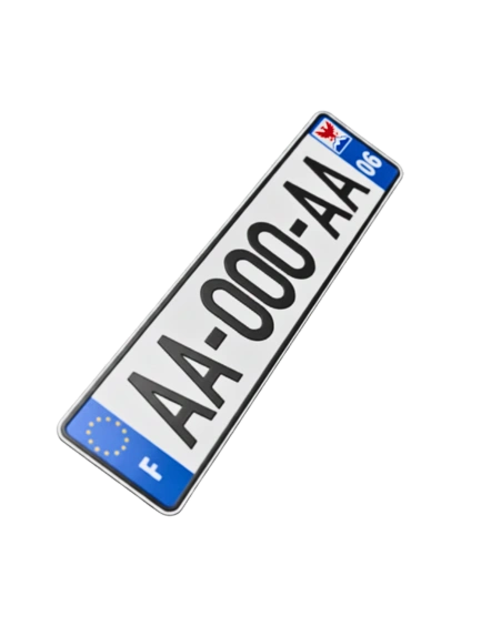 Plaque d’immatriculation
